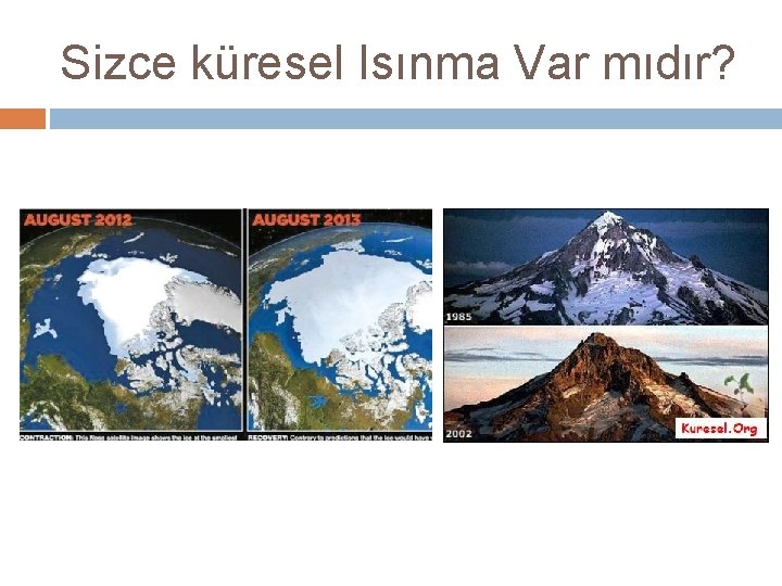 Sizce küresel Isınma Var mıdır? 