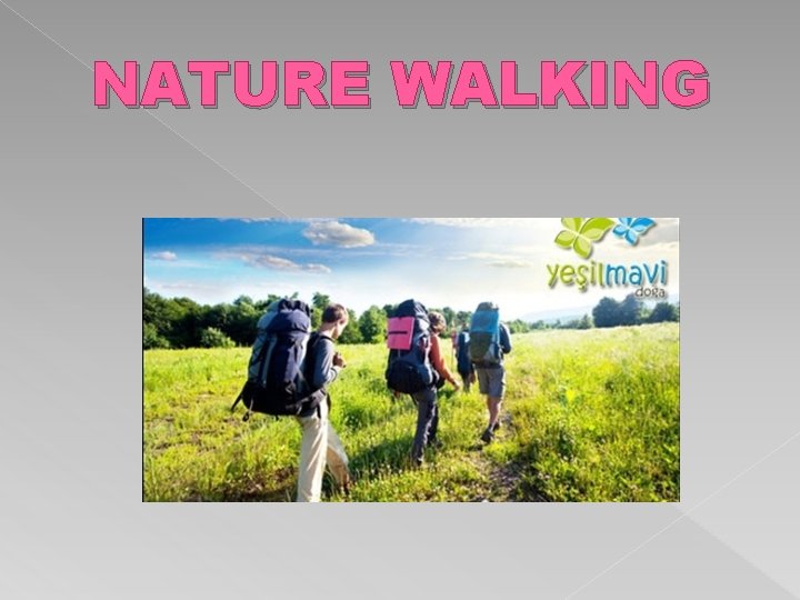 NATURE WALKING 