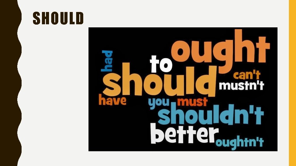 SHOULD 