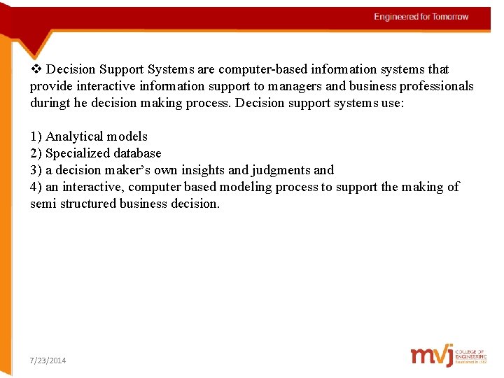 CHAPTER 1 Subject Name MANGEMENT INFORMATION SYSTEM FOUNDATIONS