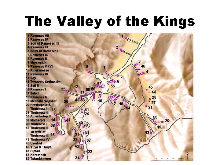 The Valley of the Kings 