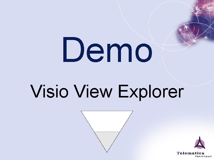 Demo Visio View Explorer 