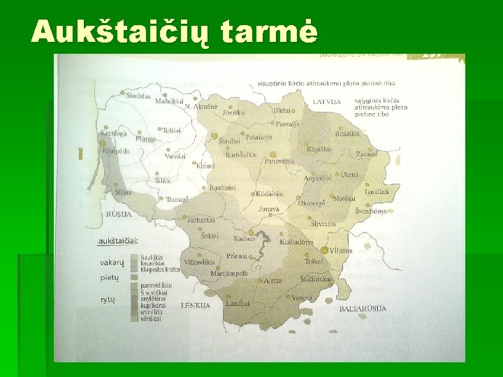 Aukštaičių tarmė 