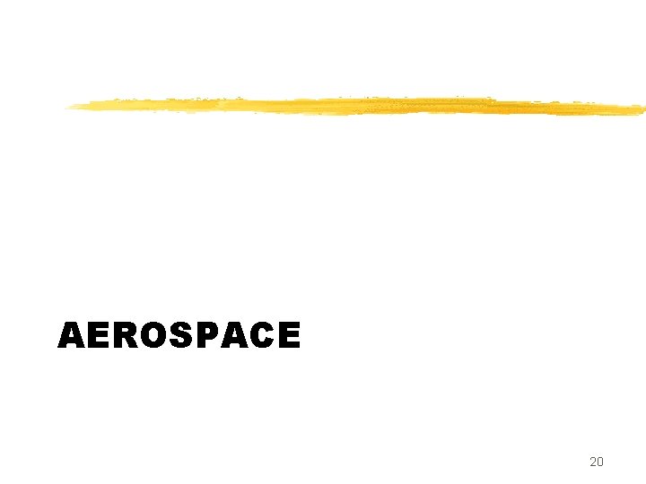 AEROSPACE 20 