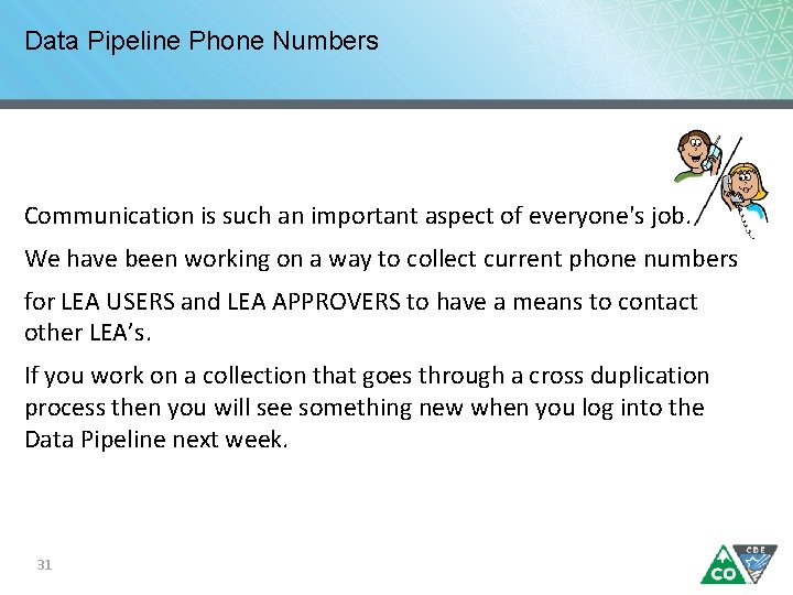 Data Pipeline Phone Numbers Communication is such an important aspect of everyone's job. We