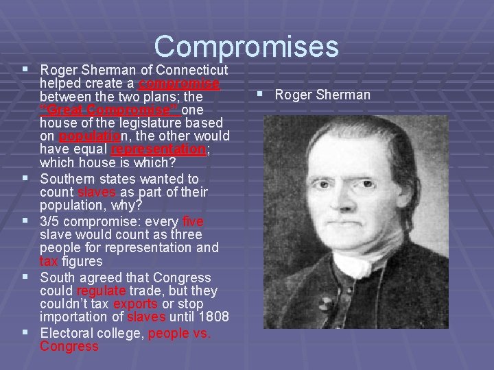 The Birth of a Constitution The Constitution Unit