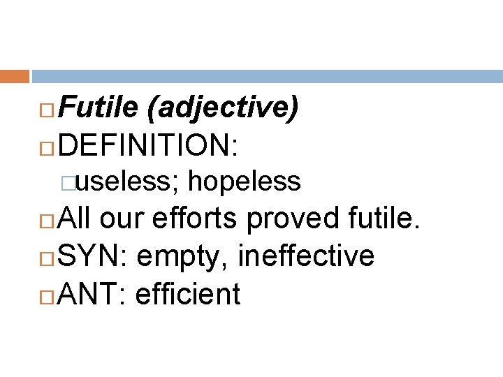 Vocabulary Debacle noun DEFINITION violent breakdown sudden overthrow