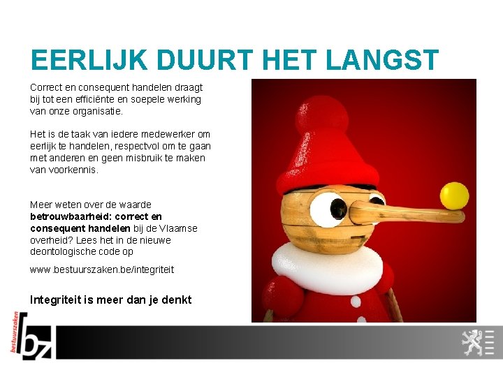 6 pijlers van de code in beeld Deontologische