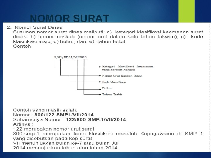 NOMOR SURAT 