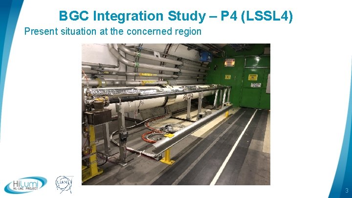 BGC Integration Study – P 4 (LSSL 4) Present situation at the concerned region