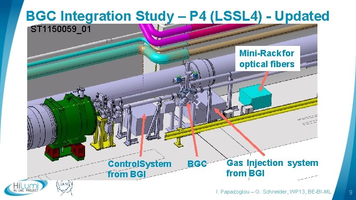 BGC Integration Study – P 4 (LSSL 4) - Updated ST 1150059_01 Mini-Rack for