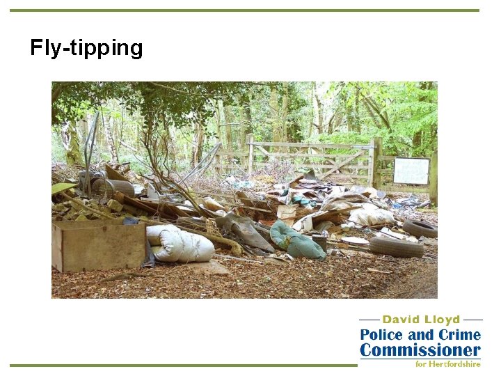 Fly-tipping 