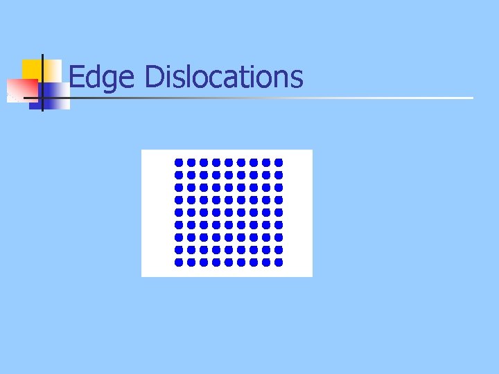 Edge Dislocations 