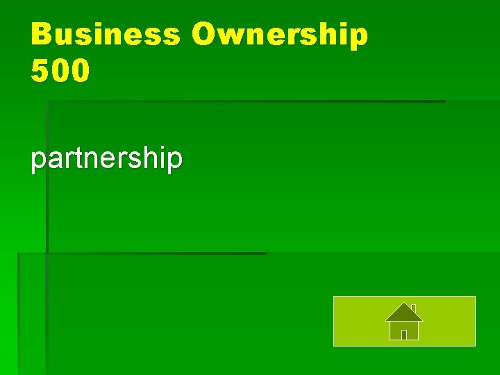 Business Ownership 500 partnership 