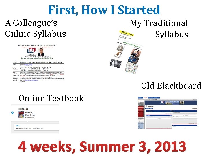 First, How I Started A Colleague’s Online Syllabus Online Textbook My Traditional Syllabus , First, How I Started A Colleague’s Online Syllabus Online Textbook My Traditional Syllabus ,