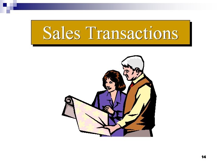 Sales Transactions 14 