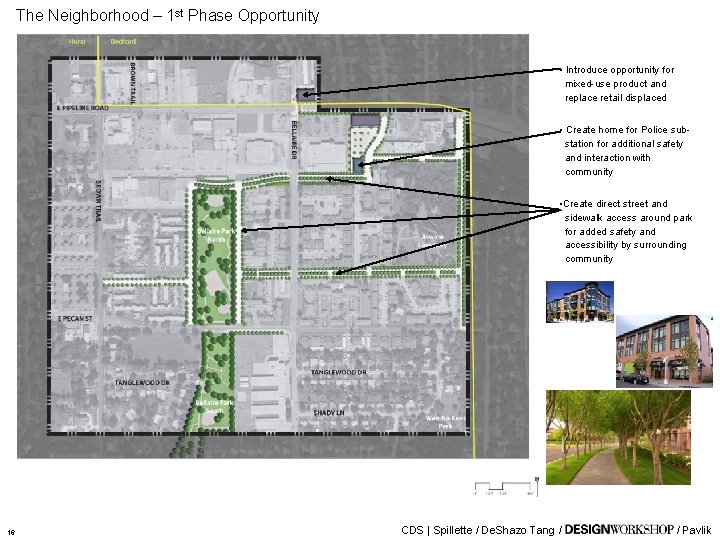 The Neighborhood – 1 st Phase Opportunity • Introduce opportunity for mixed-use product and