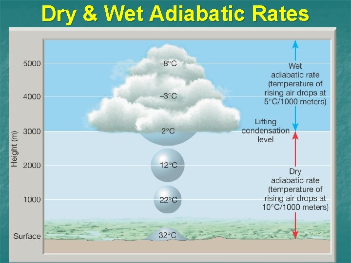 Dry & Wet Adiabatic Rates 