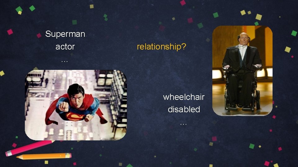 Superman actor … relationship? wheelchair disabled … 