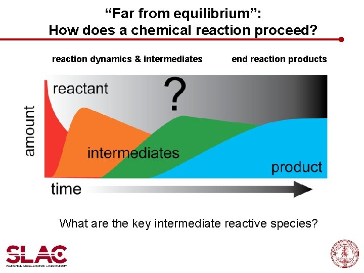 “Far from equilibrium”: How does a chemical reaction proceed? reaction dynamics & intermediates end