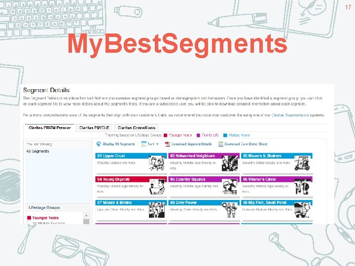 17 My. Best. Segments 