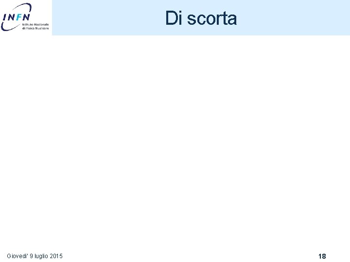 Di scorta Giovedi' 9 luglio 2015 18 