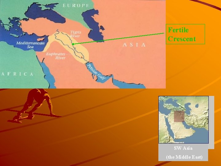 Fertile Crescent SW Asia (the Middle East) 