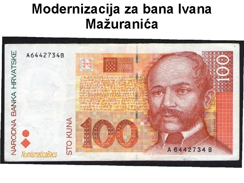 Modernizacija za bana Ivana Mažuranića 