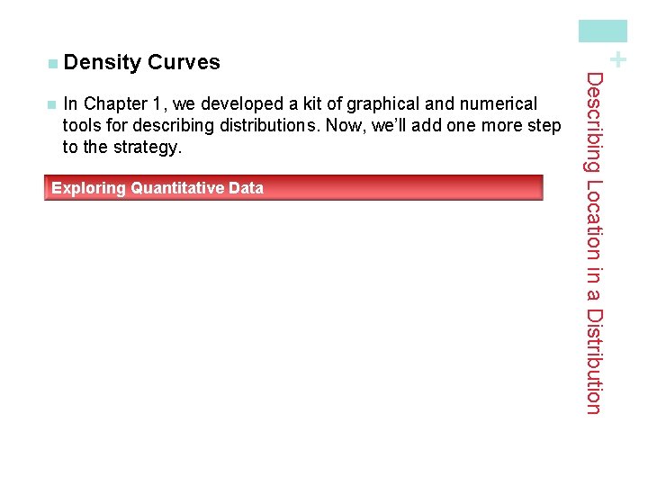 n In Chapter 1, we developed a kit of graphical and numerical tools for