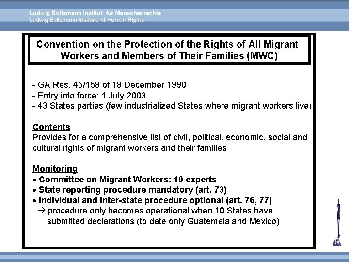 Convention on the Protection of the Rights of All Migrant Workers and Members of