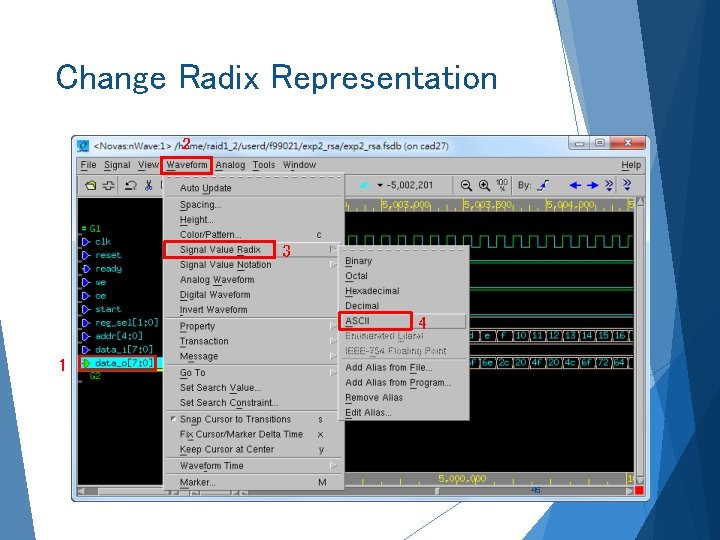 Change Radix Representation 2 3 4 1 45 