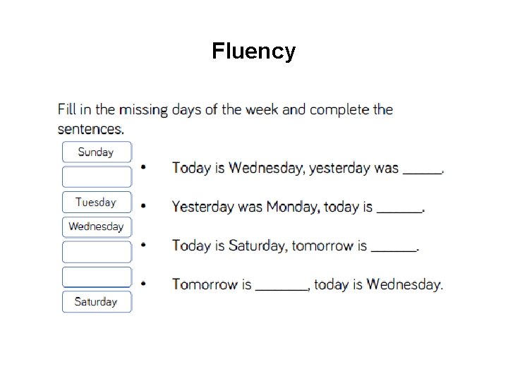 Fluency 