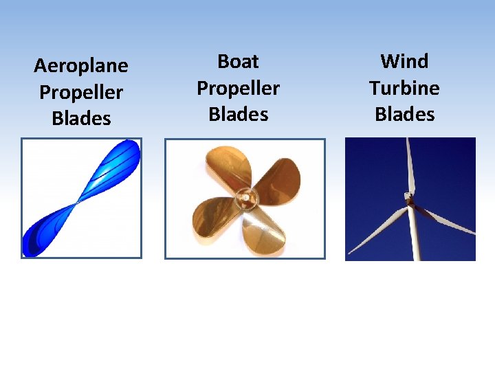 Aeroplane Propeller Blades Boat Propeller Blades Wind Turbine Blades 