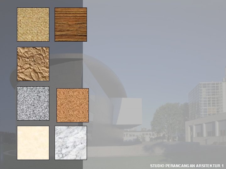 STUDIO PERANCANGAN ARSITEKTUR 1 