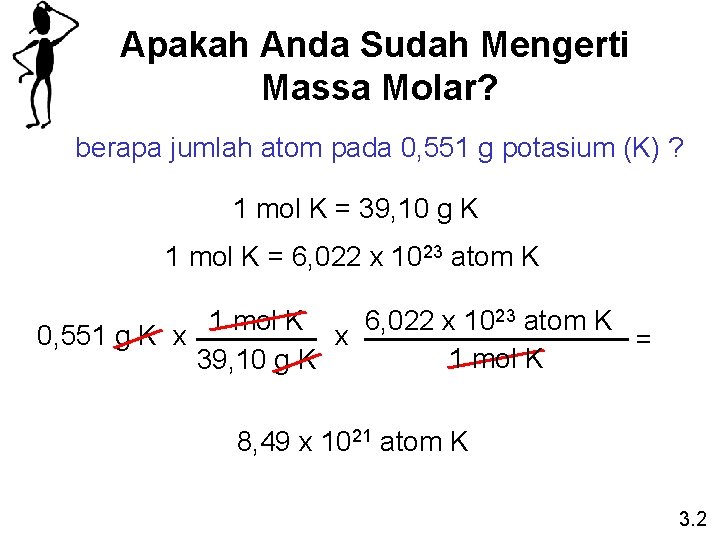 Apakah Anda Sudah Mengerti Massa Molar? berapa jumlah atom pada 0, 551 g potasium