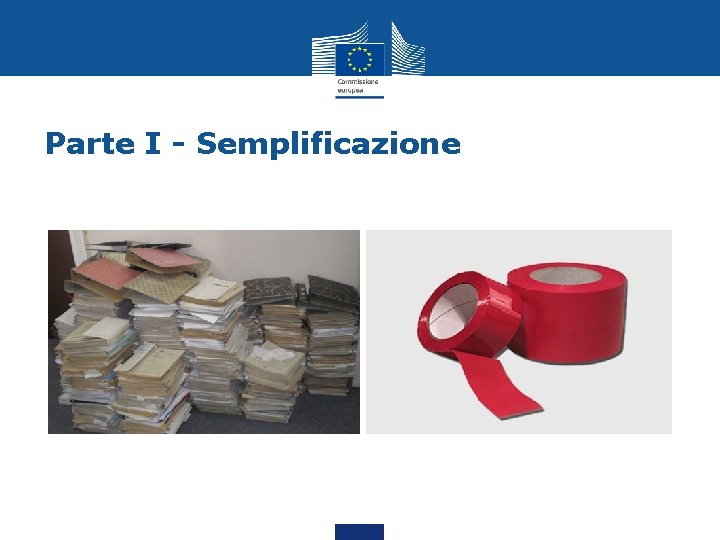 Parte I - Semplificazione 