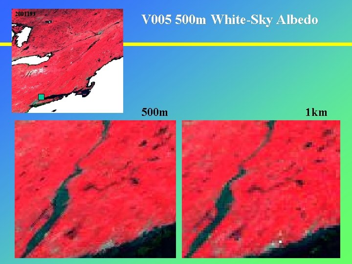 2001193 V 005 500 m White-Sky Albedo 500 m 1 km 