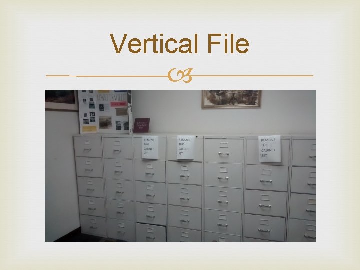 Vertical File 