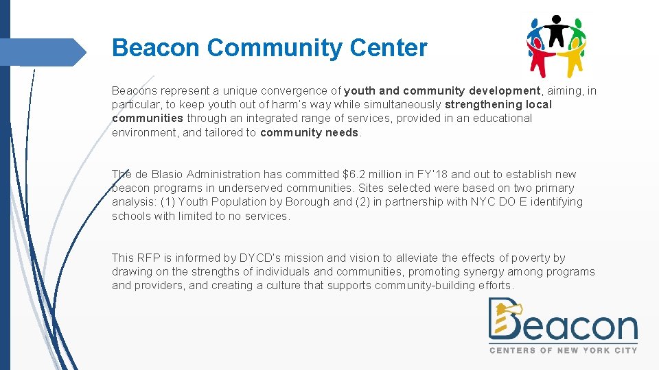 Beacon Community Center Beacons represent a unique convergence of youth and community development, aiming,