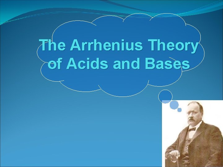 The Arrhenius Theory of Acids and Bases 