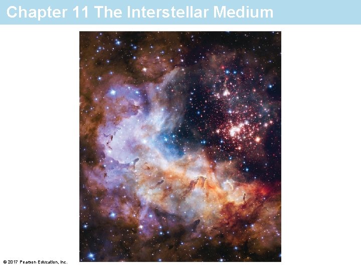 Chapter 11 The Interstellar Medium © 2017 Pearson Education, Inc. 