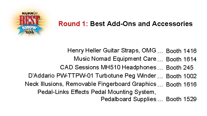 Round 1: Best Add-Ons and Accessories Henry Heller Guitar Straps, OMG … Music Nomad