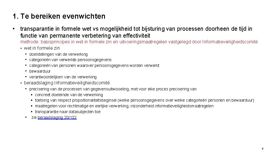 Hoorzitting wetsvoorstel tot oprichting van een databank bij