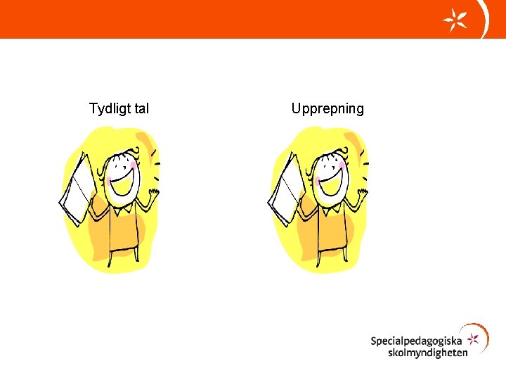 Tydligt tal Upprepning 