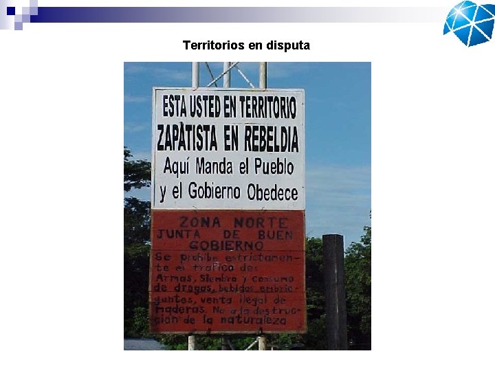 Territorios en disputa 