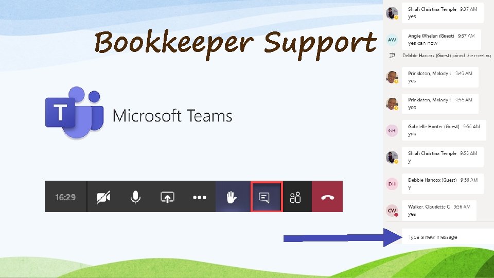 Bookkeeper Support 