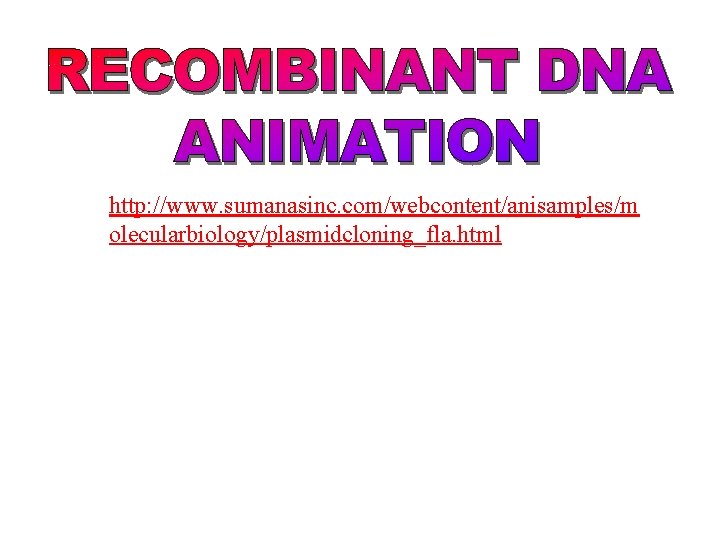 http: //www. sumanasinc. com/webcontent/anisamples/m olecularbiology/plasmidcloning_fla. html 