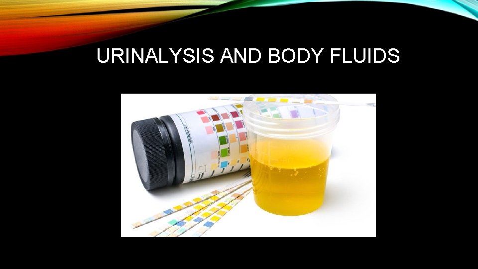 URINALYSIS AND BODY FLUIDS 