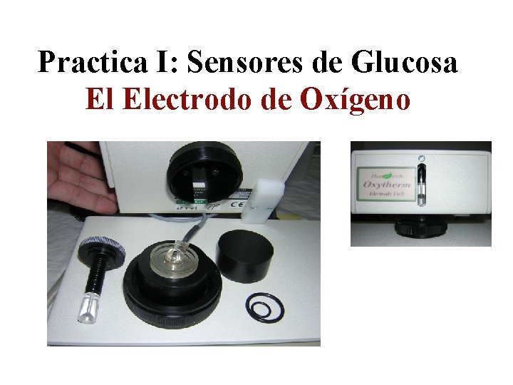 Practica I: Sensores de Glucosa El Electrodo de Oxígeno 