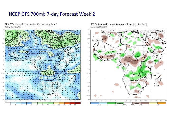 NCEP GFS 700 mb 7 -day Forecast Week 2 